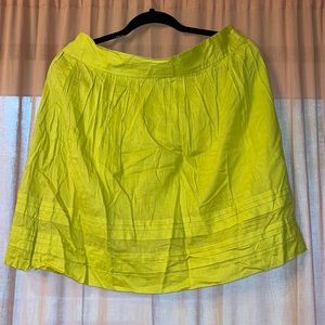 Chartreuse Skirt